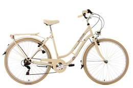 KS Cycling Fahrräder KS Cycling Damenfahrrad Cityrad 28'' Casino beige 6 Gänge RH 53 cm