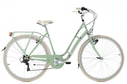 KS Cycling Fahrräder KS Cycling Damenfahrrad Cityrad 28'' Casino grün 6 Gänge RH 51 cm