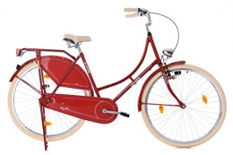 KS Cycling Fahrräder KS Cycling Hollandrad 28'' Tussaud Singlespeed rot RH 53 cm