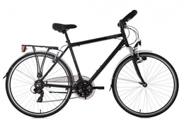 KS Cycling Fahrräder KS Cycling Trekkingrad Herren 28'' Canterbury schwarz Aluminiumrahmen Multipositionslenker RH 58 cm