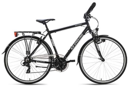 KS Cycling City KS Cycling Trekkingrad Herren 28'' Canterbury schwarz matt Alu-Rahmen Multipositionslenker RH 58 cm