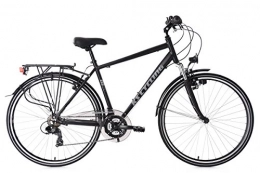 KS Cycling Fahrräder KS Cycling Trekkingrad Herren Alu-Rahmen 28“ Metropolis schwarz RH 56 cm Flachlenker