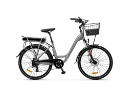 Lancia Ypsilon Unisex – Erwachsene Incanto E-Fahrrad, Grau, Einer Größe