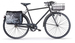 MBM Fahrräder MBM Notting Hill 28 AC 1 V mit Korb, Unisex Erwachsene, Braun A41, XX