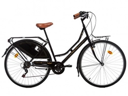 Moma Bikes City Moma Bikes Holanda Fahrrad, Schwarz, One Size