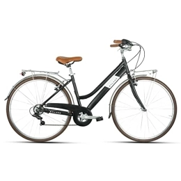 MYLAND Fahrräder MYLAND City Bike Corso 28, 3 28 Zoll 7 V Damen Schwarz Größe M (City)