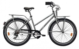 Olmo Fahrräder Olmo 26 Zoll Cityrad Damen Darsena Aluminium 7 Gänge Grau 46 cm Rahmengröße