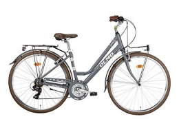 Olmo Fahrräder Olmo 28 Zoll Cityrad Damen Borgo 7 Gänge Aluminium Grau 44 cm Rahmengröße