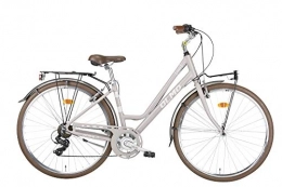 Olmo Fahrräder Olmo 28 Zoll Cityrad Damen Borgo 7 Gänge Aluminium Sand 48 cm Rahmengröße