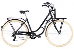 Ortler Fahrräder Ortler Detroit EQ Alloy Cargo 6-Fach Damen Black 2020 Cityrad