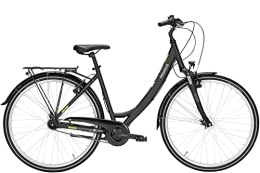 Pegasus City PEGASUS Avanti 7 28 Zoll Damenfahrrad Citybike 2022, Farbe:schwarz, Rahmenhöhe:55 cm