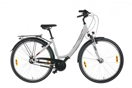 Pegasus City PEGASUS Avanti 7 28 Zoll Damenfahrrad Citybike 2022, Farbe:weiß, Rahmenhöhe:50 cm