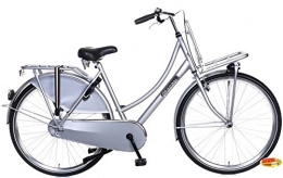 Plezier Fahrräder Plezier Damen Hollandrad 28 Zoll DDB Silber 57 cm