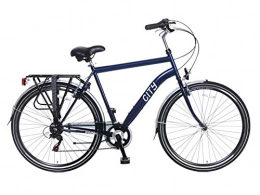 Plezier Fahrräder Plezier Herren Hollandrad 28 Zoll City 6Speed Blau 49 cm