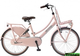 Plezier Fahrräder Plezier Mädchen Hollandrad 22 Zoll 3 Gang DDB Lachs rosa