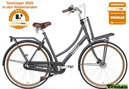 Plezier Fahrräder Plezier Testsieger, Damen Hollandrad 3-Gang Daily Dutch Prestige Petrol blau 50 cm Trommellbremsen