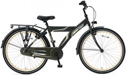 POPAL Fahrräder POPAL 26 Zoll Herren Cityrad Funjet X 26178 ohne Schaltung, Farbe:grün