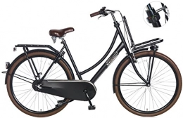 POPAL Fahrräder POPAL 28 Zoll Damen Hollandrad Daily Dutch Basic+ 2800 3 Gang, Farbe:matt-schwarz, Rahmengröße:57 cm