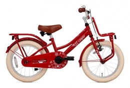 POPAL Fahrräder POPAL Cooper 16 Zoll 25 cm Mädchen Rücktrittbremse Rot