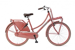 POPAL Fahrräder Popal Daily Dutch Basic Kinderfahrräder Mädchen 26 Zoll 46 cm Mädchen Rücktrittbremse Mattblau