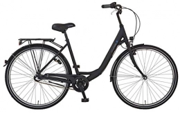 Prophete City Prophete Unisex – Erwachsene GENIESSER 9.3 City Bike 28" Cityfahrrad, schwarz matt, RH 50 cm