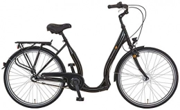 Prophete Fahrräder Prophete Unisex – Erwachsene GENIESSER 9.4 City Bike 26" Cityfahrrad, glanzschwarz, RH 46 cm