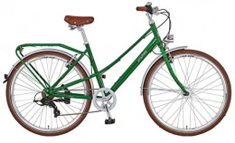 Prophete City Prophete Unisex – Erwachsene GENIESSER Retro City Bike 28" Cityfahrrad, Uni grün, RH 48 cm
