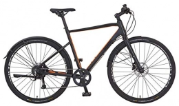 Prophete City Prophete Unisex – Erwachsene GENIESSER Sport City Bike 28" Cityfahrrad, schwarz matt, RH 55 cm
