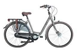 Rivel Fahrräder Rivel Miss Dallas N7 - Stadtfahrrad / Citybike - 28 Zoll - 53 cm - Damenfahrrad - Shimano 7 Gang - Rollerbrakes - Silber