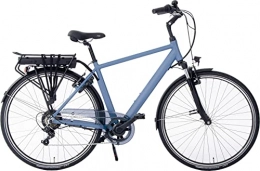 Rivella Fahrräder Rivella Elektrische stadträder Rio 28 Zoll 50 cm Herren 7G Felgenbremse Mattblau / Grau