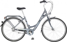 RYMEBIKES Fahrräder RYMEBIKES Stadtfahrrad 28 Zoll Saint Tropez-45 cm Jugend Unisex Hellgrau Metallic Größe 45