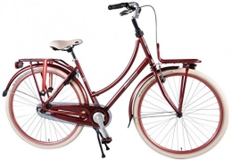 SALUTONI Fahrräder Salutoni Excellent 28 Zoll 50 cm Frau Rücktrittbremse Bordeaux