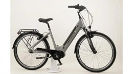 SAXONETTE City Saxonette Premium Plus 2.1 28 Zoll E-Bike 7-Gang Freilaufnabe 522Wh 14, 5Ah Akku Silber
