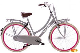 Spirit Fahrräder Spirit Cargo Damenrad Transporter Grau-Pink 28 Zoll 50 cm