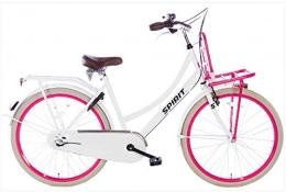Spirit Fahrräder SPIRIT Damen- BZW. Mädchenrad Cargo Weiß-Rosa 26 Zoll
