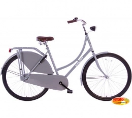Spirit Fahrräder Spirit Damenrad Transporter Mattgrau 28 Zoll, 57 cm, inkl. Felgenbremse und Reflektoren