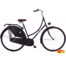 Spirit Fahrräder Spirit Damenrad Transporter Mattschwarz 28 Zoll, 57 cm, inkl. Felgenbremse und Reflektoren