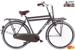Spirit Fahrräder SPIRIT Herren Hollandrad Cargo 28 Zoll grau-matt 58 cm