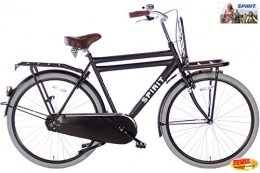 Spirit Fahrräder Spirit Herren Hollandrad Cargo 28 Zoll schwarz-matt 58 cm