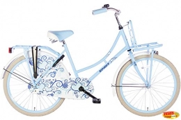 Spirit Fahrräder Spirit Mädchenrad Omafiets Blau 24 Zoll