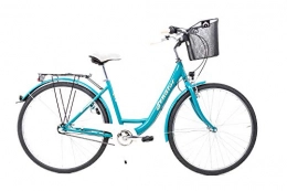 SPRICK Fahrräder Sprick 28 Zoll Damen Fahrrad City Bike Shimano Nexus 3 Gang Rücktritt mit Korb Petrol