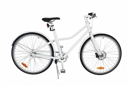 Tom Fahrräder Tom City Bike Deluxe 26 Zoll 45 cm Unisex 2G Scheibenbremse Weiß