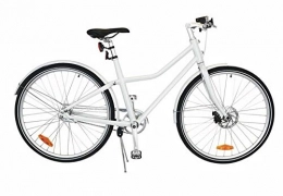 Tom Fahrräder Tom City Bike Deluxe 28 Zoll 48 cm Unisex 2G Scheibenbremse Weiß