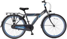 POPAL Fahrräder Unbekannt 26 Zoll Herren Cityrad Popal Funjet X 26178 ohne Schaltung, Farbe:grau-blau