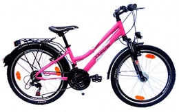 Unbekannt Fahrräder Unbekannt DOUGLAS CTB 24 Zoll 18 Gang Aluminiumrahmen Nabendynamo StVZO pink