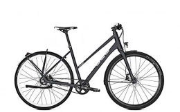 Univega Fahrräder Univega GEO Light Ten, 8 Gang, Damenfahrrad, Trapez, Modell 2019, 28 Zoll, phantomgrey matt, 55 cm
