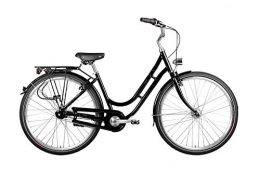 Vaun Fahrräder Vaun 28" Zoll Alu Damen Fahrrad City Bike Shimano Nexus Nabendynamo Rh50 schwarz