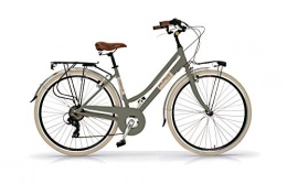 Via Veneto Fahrräder Via Veneto Retro-Fahrrad, Aluminium, Damenrad, von AIRBICI - grau