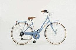 Via Veneto City Via Veneto Retro-Fahrrad, Damenrad, Modell von 2019 von AIRBICI - blau