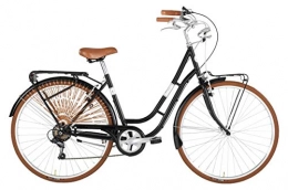 Alpina Bike Fahrräder Viscontea 28 Zoll Cityrad Damen America 6 Gänge Schwarz 46 cm Rahmengröße